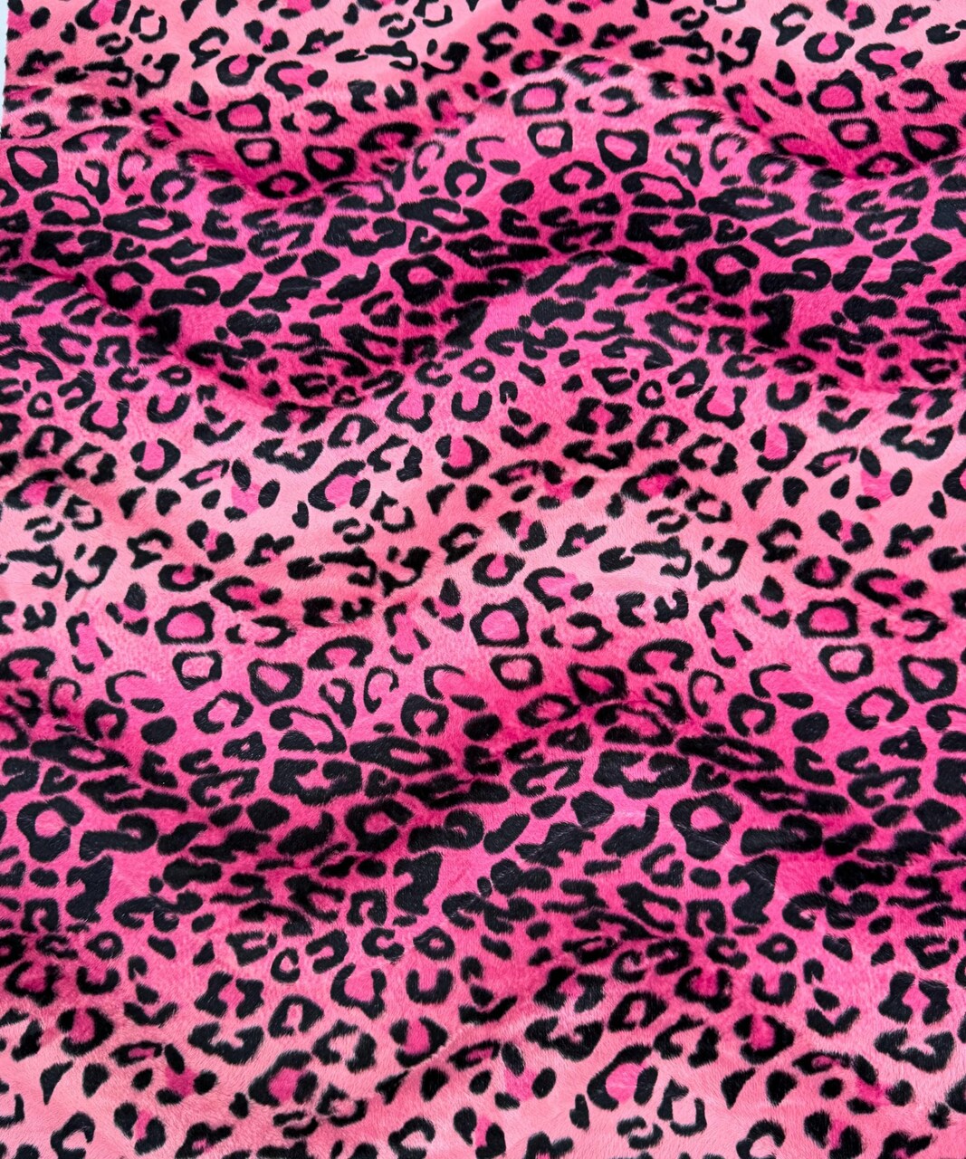 Animal Print Velboa Fabric by the Yard, 60" Wide Low-Pile Faux Fur Plush Fabric